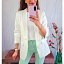Blazer Ona Blanca